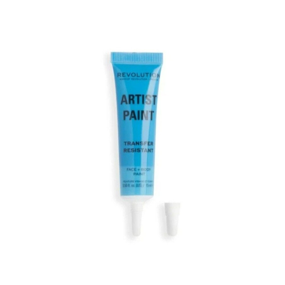 Lote de 12 pinturas faciales y corporales Revolution Artist Collection (azules)